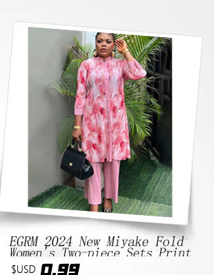 EGRM Miyake Pleated Dress Round Collar Full Sleeve Ruffles High Stretch Loose Dresses for Women 2025 New Autumn Clothing 2G3113