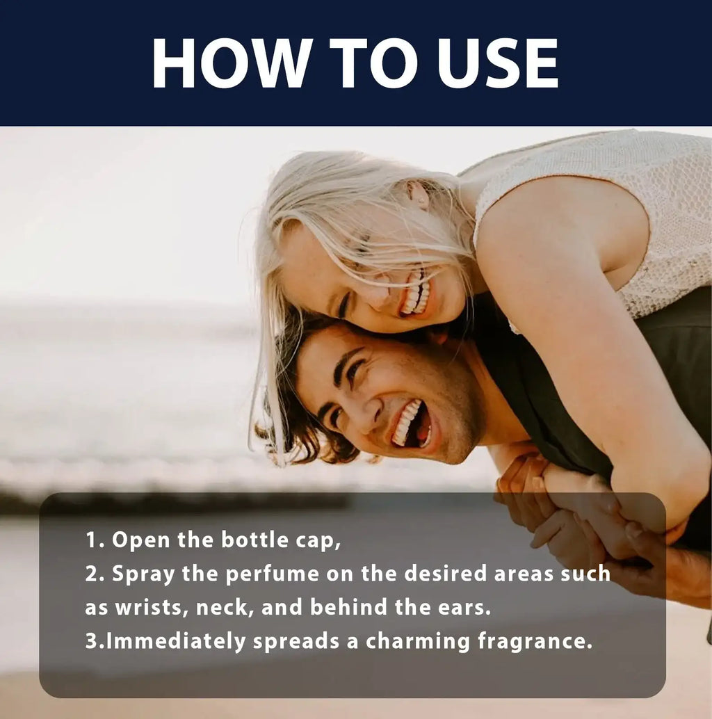 East Moon Men Cologne Fragrance Perfume Beard Care Cream Charming Pheromone Fragrance Styling Hair Fresh Dating Perfume Spray