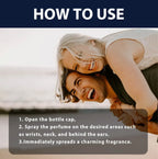 East Moon Men Cologne Fragrance Perfume Beard Care Cream Charming Pheromone Fragrance Styling Hair Fresh Dating Perfume Spray