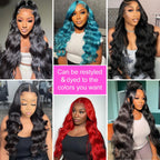 Body Wave Glueless Human Hair Wig Lace Front Wig Ready to Wear 4x4 Glueless Body Wave Lace Closure Wig Human Hair Wig for Women