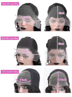 Bone Straight Wigs Human Hair 13x6 HD Lace Frontal Wig 30 32Inch 100%  Lace Front Wig 5x5 Closure Glueless Natural For Women