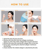 3/5Bags Highlevel Collagen Film Soluble Face Serum Mask Hydrolyzed Anti Aging Face Neck Mask Patches Lift Moisturizing Skin Care