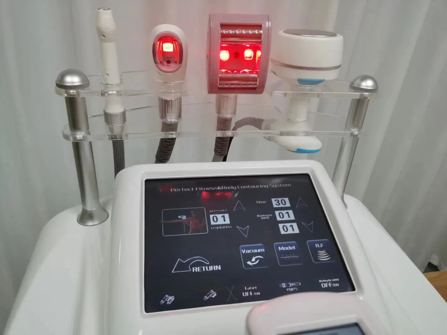 5 In 1 Vela V9 Body Shape Weight Loss Vacuum 80K Cavitation Slimming Roller Shaping Massage Skin Tightening Lifting Machine