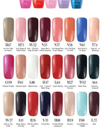 15ml 198 Colors Nail Gel Polish UV LED Nail Art Gel Semi Permanent Varnish Spring Summer Nude Opie Popular Colors Soak Off UVGel
