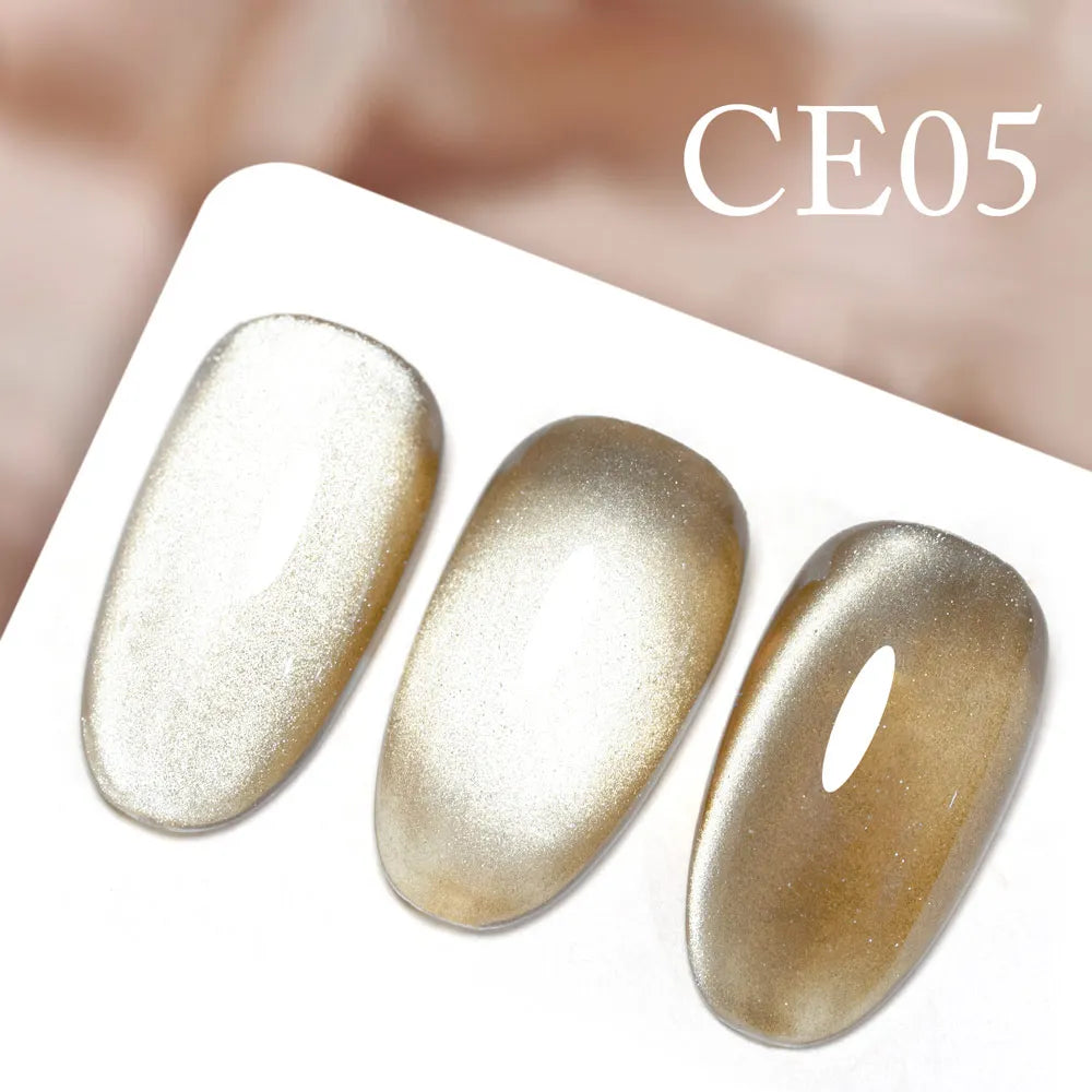 CANNI New 18ml Long Wear No-wipe Bright Topcoat Peeloff Base coat 5g Crystal Magnetic Cat Eye Gel Sparkling Glitter Varnishe