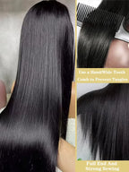 Bone Straight Wigs Human Hair 13x6 HD Lace Frontal Wig 30 32Inch 100%  Lace Front Wig 5x5 Closure Glueless Natural For Women