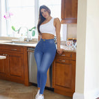 2024 Hot Sale Women's Stretch Jeans Fashion Slim Denim Pencil Pants Casual Skinny Trousers Female Clothing S-2XL Drop Shipping