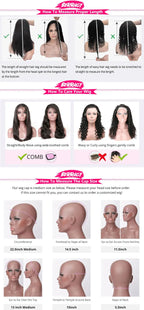 250 Density Invisi Strap 360 Full Hd Curly Glueless Wig Human Hair PrePlucked 30 Inch Lace Front Wig Deep Curly Wave Frontal Wig