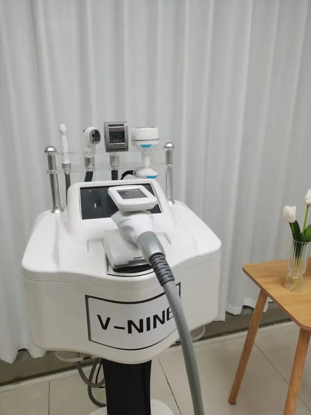 5 In 1 Vela V9 Body Shape Weight Loss Vacuum 80K Cavitation Slimming Roller Shaping Massage Skin Tightening Lifting Machine