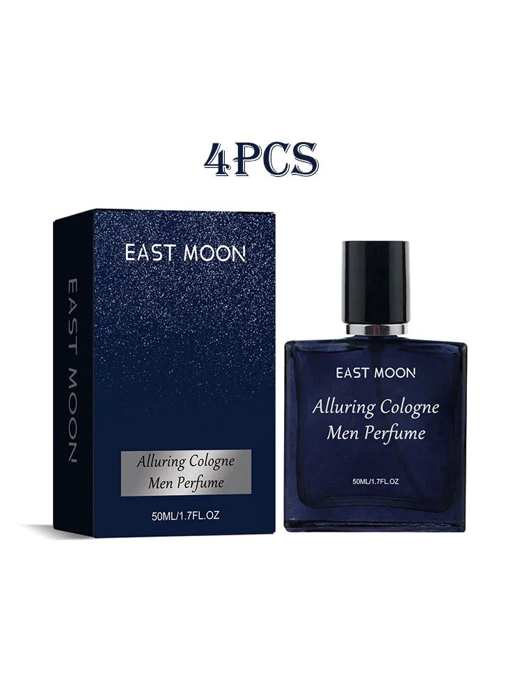 East Moon Men Cologne Fragrance Perfume Beard Care Cream Charming Pheromone Fragrance Styling Hair Fresh Dating Perfume Spray