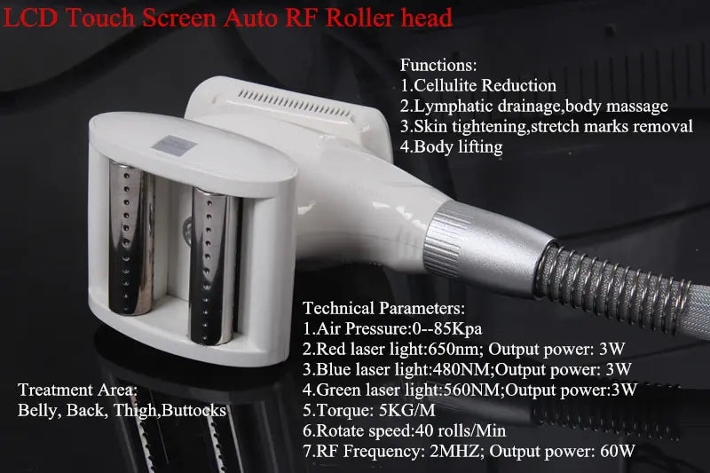 5 In 1 Vela V9 Body Shape Weight Loss Vacuum 80K Cavitation Slimming Roller Shaping Massage Skin Tightening Lifting Machine