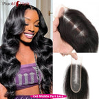 Body Wave Bundles And Closure Human Hair Bundles With Closure 20 22 24 Inch  Raw Human Hair Weave Extensions Closure Human Hair