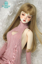 1/4 1/3 BJD clothes DD SD DDL MSD doll fashion hanging neck hanging neck sweater dress Arm sleeve
