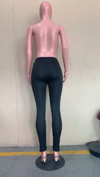 2 Two Piece Set Stripe Print Long Sleeve Blouse Tops And Pant Suits Spring Autumn Women Set Sheath Matching Fashion Outfit