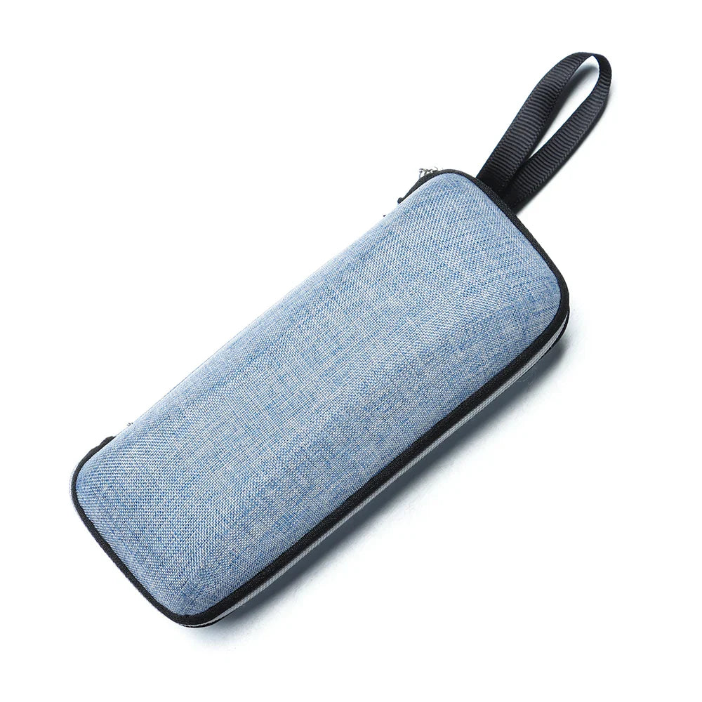 1 Pcs Zipper Closure Sunglasses Hard Box Eyewear Case Simple Style Portable EVA Reading Glasses Protective Box Unisex Travel