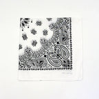 55CM Square Scarf  Women Spring Soft Color White Blue Purpel Khaki Paisley Cotton Headband Hip-hop Men Bandana