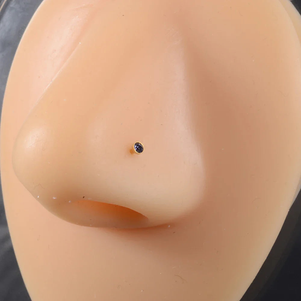 1 Unit Disposable Safe Sterile Piercing Unit For Gem Nose Studs Piercing Gun Piercer Tool Machine Kit Earring Studs Body Jewelry