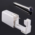 1 Unit Disposable Safe Sterile Piercing Unit For Gem Nose Studs Piercing Gun Piercer Tool Machine Kit Earring Studs Body Jewelry