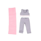 Ballet Yoga Training Suit Pajamas For American 18 Inch Girl Doll Clothes Accesories 43 cm Born Baby Items Our Generation Nenuco