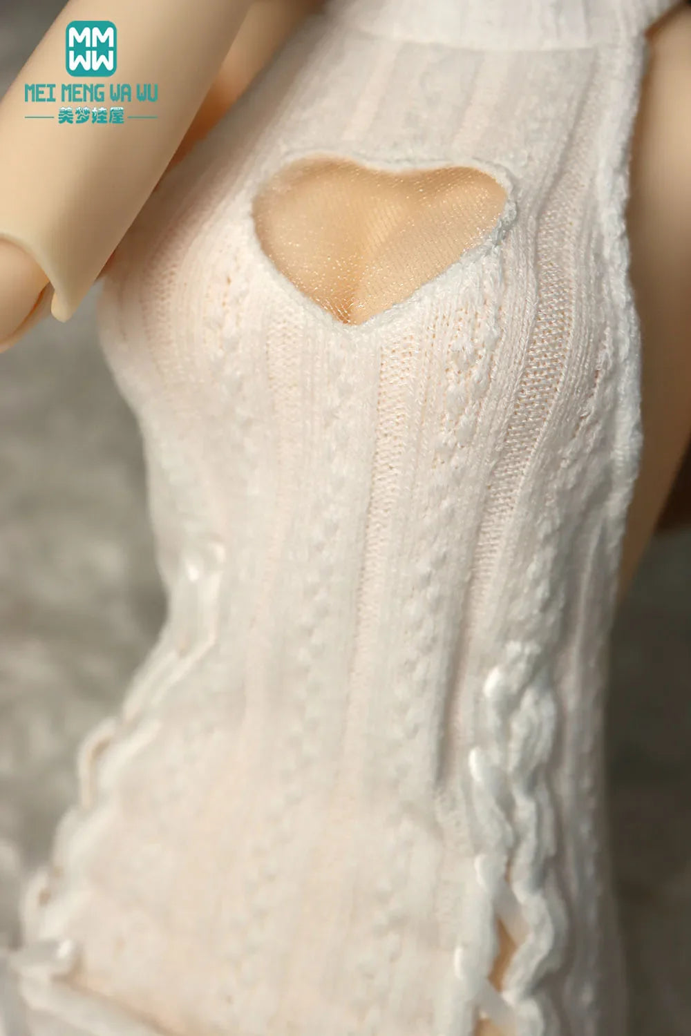 1/4 1/3 BJD clothes DD SD DDL MSD doll fashion hanging neck hanging neck sweater dress Arm sleeve