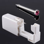 1 Unit Disposable Safe Sterile Piercing Unit For Gem Nose Studs Piercing Gun Piercer Tool Machine Kit Earring Studs Body Jewelry
