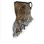 1PC Floral Print Multi-Function Scarf Neck Cover Face Mask Cycling Balaclava Bandana Scarf Cap Headwear Outdoor Sport Accessory