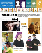 2101Unisex Climbing Hiking Scarf Sport Headwear Bandanas Motorcycle Turban Hand Band Magic Scarves Outdoor Cycling Headband Mask