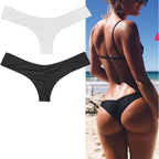 Bikinis Sexy Women Bikini Brazilian Cheeky Bottom Thong V Swimwear Swimsuit Panties Briefs 비키ë‹?Bikini Bottom купальник ビキãƒ?بيكين