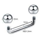1Pc G23 Titanium Micro Dermal Piercing Crystal Dermal Anchor Piercing Top Internal &External Skin Diver Surface Piercing Jewelry