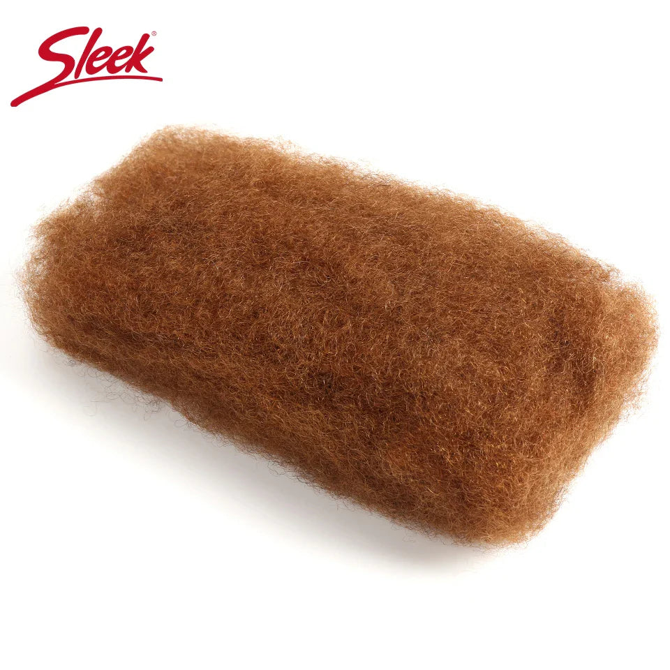 Afro Kinky Bulk Human Hair Extensions QVR US Local Shipping Natural Black/Brown Lightweight For Braiding Styling Everyday Wear