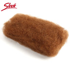 Afro Kinky Bulk Human Hair Extensions QVR US Local Shipping Natural Black/Brown Lightweight For Braiding Styling Everyday Wear