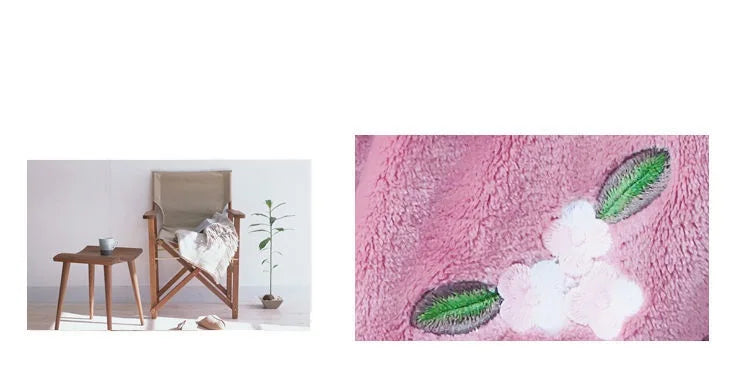 Autumn Winter Thicken Flannel Women Pajamas Set Two-piece suit Warm Loose Long-sleeve Female Casual Home service Single-breasted