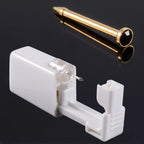 1 Unit Disposable Safe Sterile Piercing Unit For Gem Nose Studs Piercing Gun Piercer Tool Machine Kit Earring Studs Body Jewelry