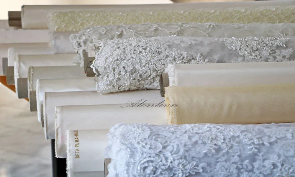 Alonlivn Luxurious Embroidery 2 In 1 Mermaid  Bridal Gown Beading Appliques Lace Off Shoulder Sleeves Sweetheart Wedding Dress