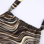 Black Bodycon Dress Women Halter Sexy Skinny Hollow Out Backless Mini Dresses Hot Summer Sleeveless Beach Party Cut Out Dress