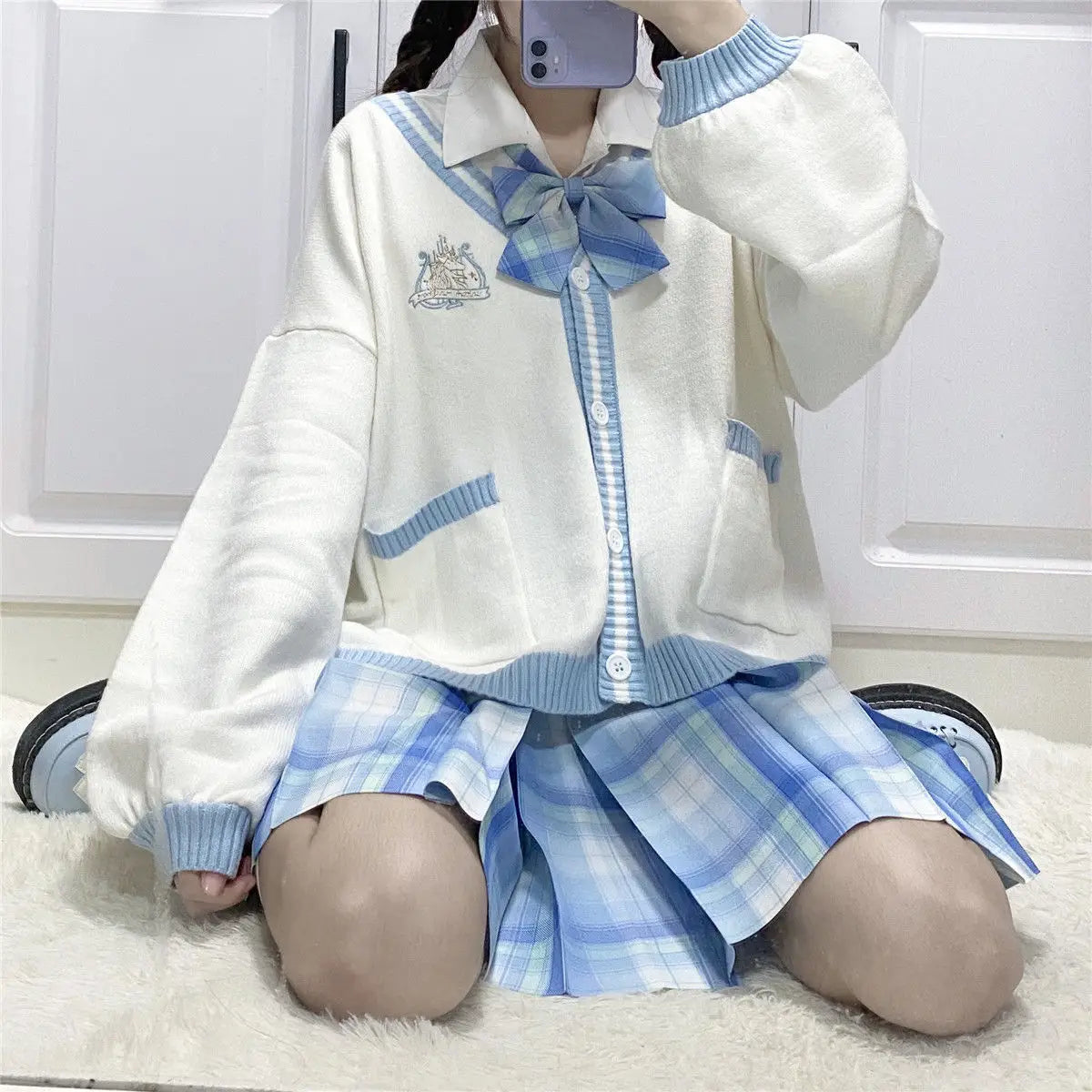 Autumn Sweet Women Hoodies Loose Hooded Sailor Collar Cute Lace Patchwork Female Zip Up Hoodies 2025 NEW