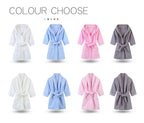 100% Cotton Toweling Terry Robe Kids Cartoon Robe Boy&Girls Hooded Robe Winter Warm Bathrobe Soft Sleeprobe Kids Casual Homewear