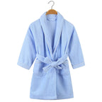 100% Cotton Toweling Terry Robe Kids Cartoon Robe Boy&Girls Hooded Robe Winter Warm Bathrobe Soft Sleeprobe Kids Casual Homewear