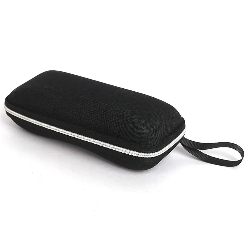 1 Pcs Zipper Closure Sunglasses Hard Box Eyewear Case Simple Style Portable EVA Reading Glasses Protective Box Unisex Travel