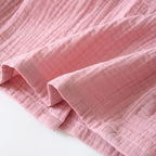 2025 Japanese Kimono Set 100%Cotton Pajamas Two-piece Couple Yukata Loose Men's And Women's Sweat Steaming Suit Home Service Set