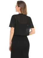 2022 Europe and the United States summer new chiffon short-sleeved cardigan top coat women