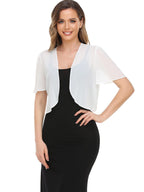 2022 Europe and the United States summer new chiffon short-sleeved cardigan top coat women