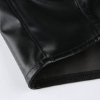 AltGoth Dark Casual Sexy Vest Women Animal Print Bodycon Slim Crop Tank Tops Gothic Punk Fashion Nightclub Corset Camisole Femme