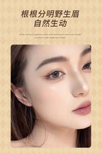 0.01mm Ultra Fine Liquid Eyebrow Pen Long Lasting Black Brown Waterproof Non-smudge Colorfast Natural Eye Brow Makeup Cosmetics