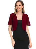 2022 Europe and the United States summer new chiffon short-sleeved cardigan top coat women