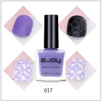 Black White Nail Art Stamping Polish 10ml 30 Colors Stamping Plates Polish Stamping Gel No Smudge Top Oil Colorful Nail Varnish