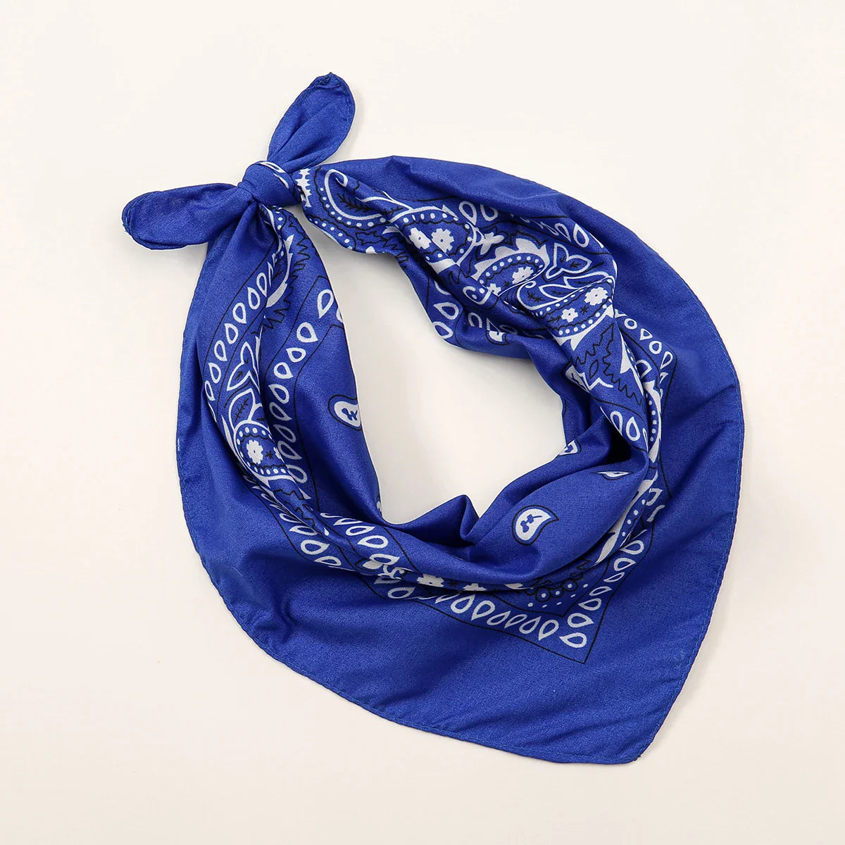 Bohemian Print Bandana Paisley Printed Headbands Hiphop Kerchief Outdoor Unisex Headband Wrist Wraps Face Mask Handkerchief