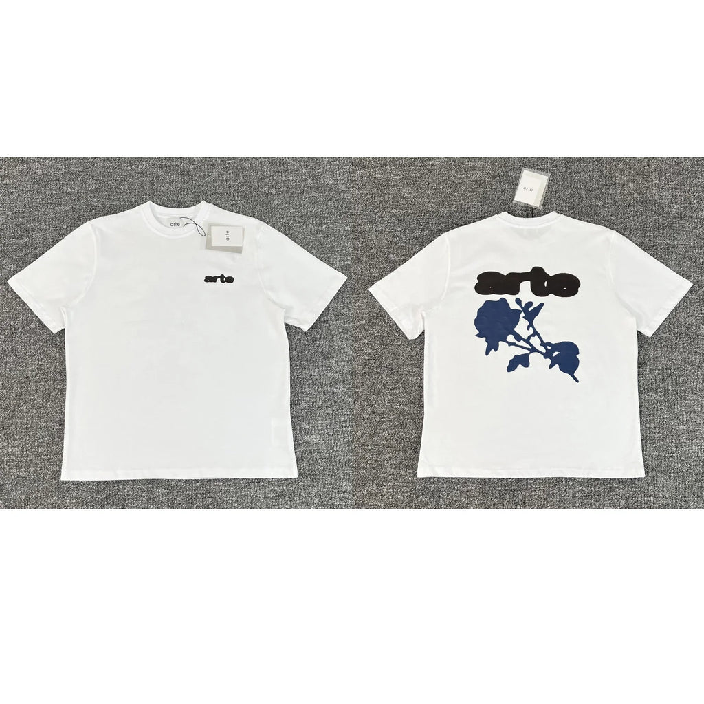 ARTE T-shirts Men Women Couples Streetwear High Quality Print Round Neck Short Sleeve Arte Top Tee One Day Shipped Out