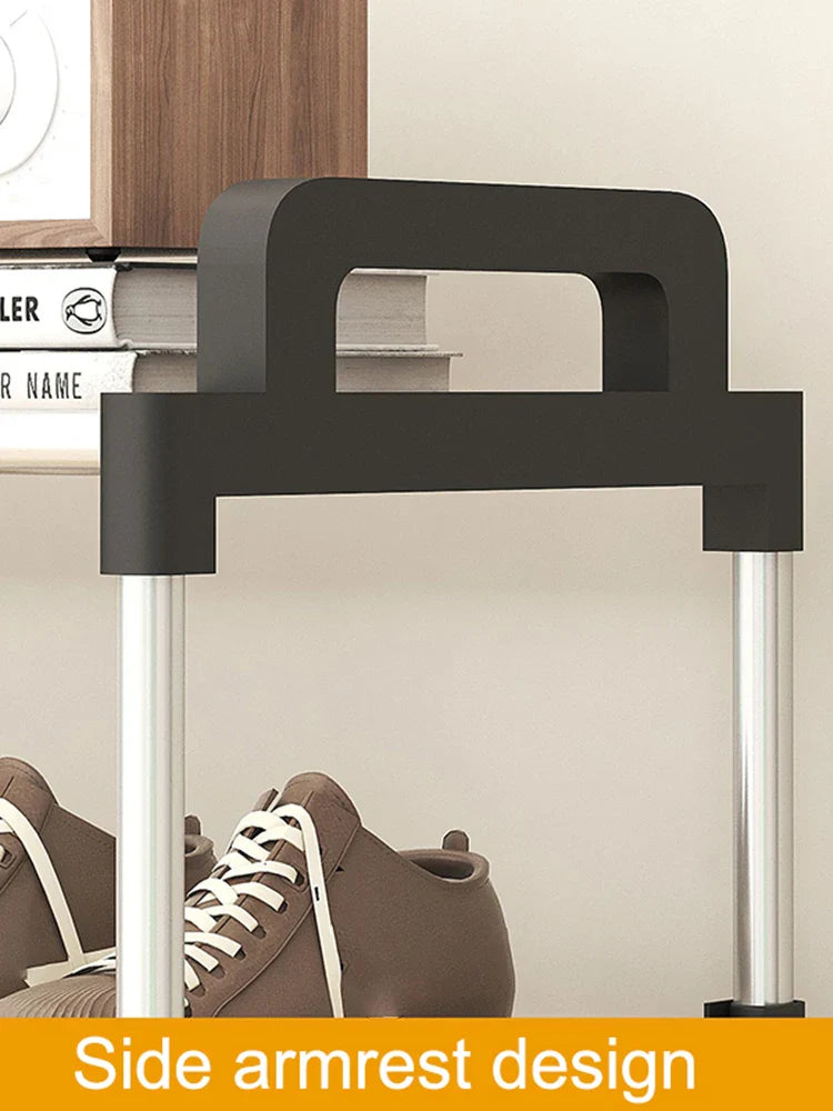 3-7Floor Simple Shoe Rack Multi Layer Dustproof Household Doorstep Shoe Cabinet Storage Space Saving Assembly Of Small Shoe Rack