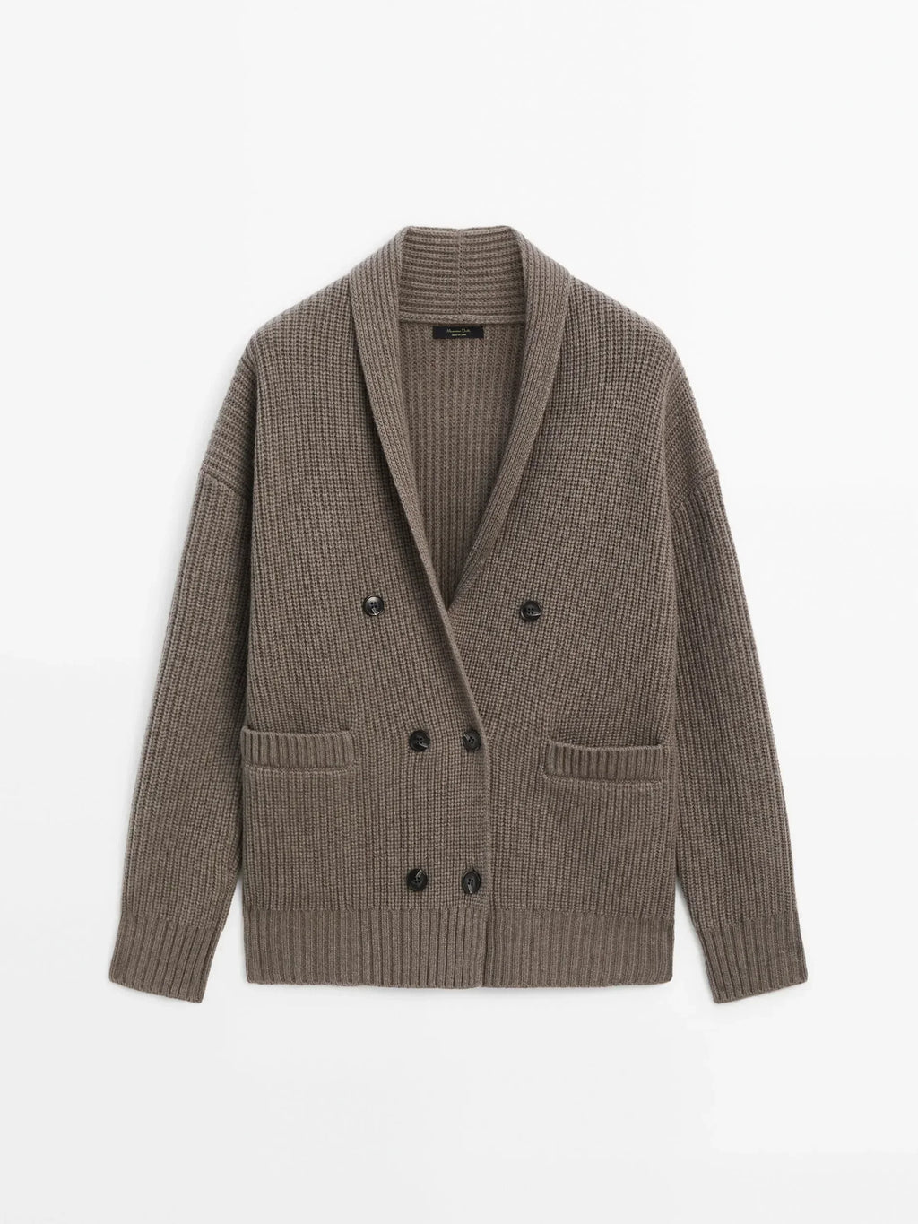 Ethereal costume 2025 massidutti spring new style of Old Money Wind Casual British Soft Double-Breasted V-Neck Knitted Cardigan